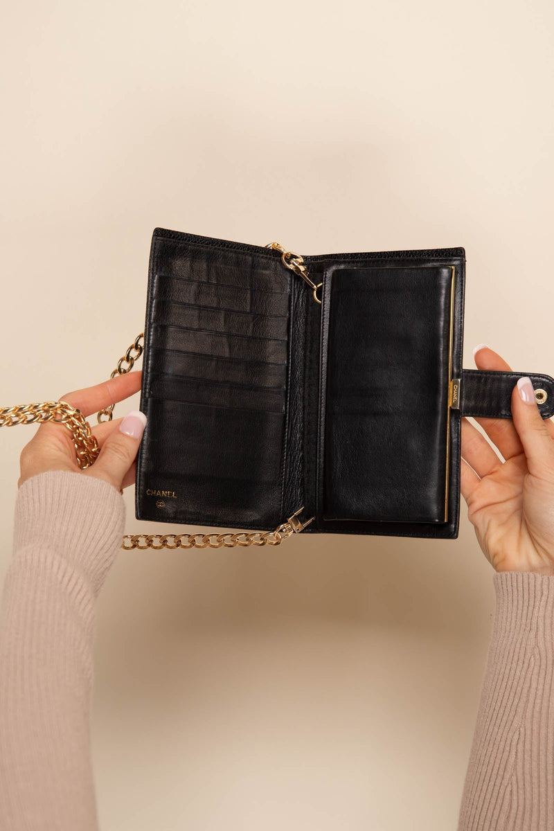 Pre-loved Chanel Long Zipped Wallet – My Bag Boutique