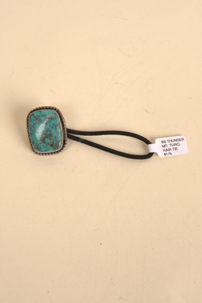 
                  
                    Navajo Handmade Turquoise Royston Stone  Hair Ties
                  
                