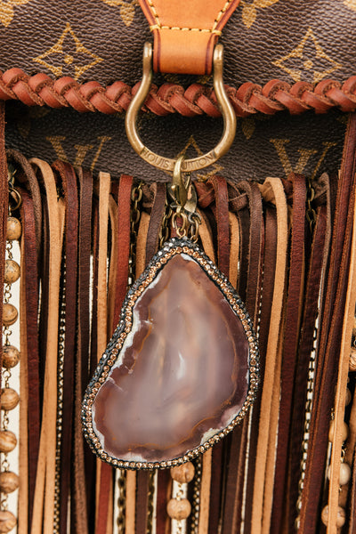 Charm #15 - Agate, Boho Glam for your Designer Handbag – Vintage